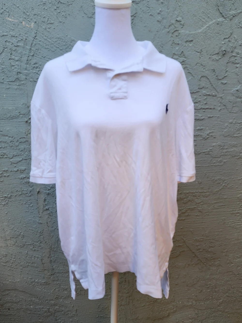 Polo Ralph Lauren Classic Fit White Short Sleeve Polo Shirt XL